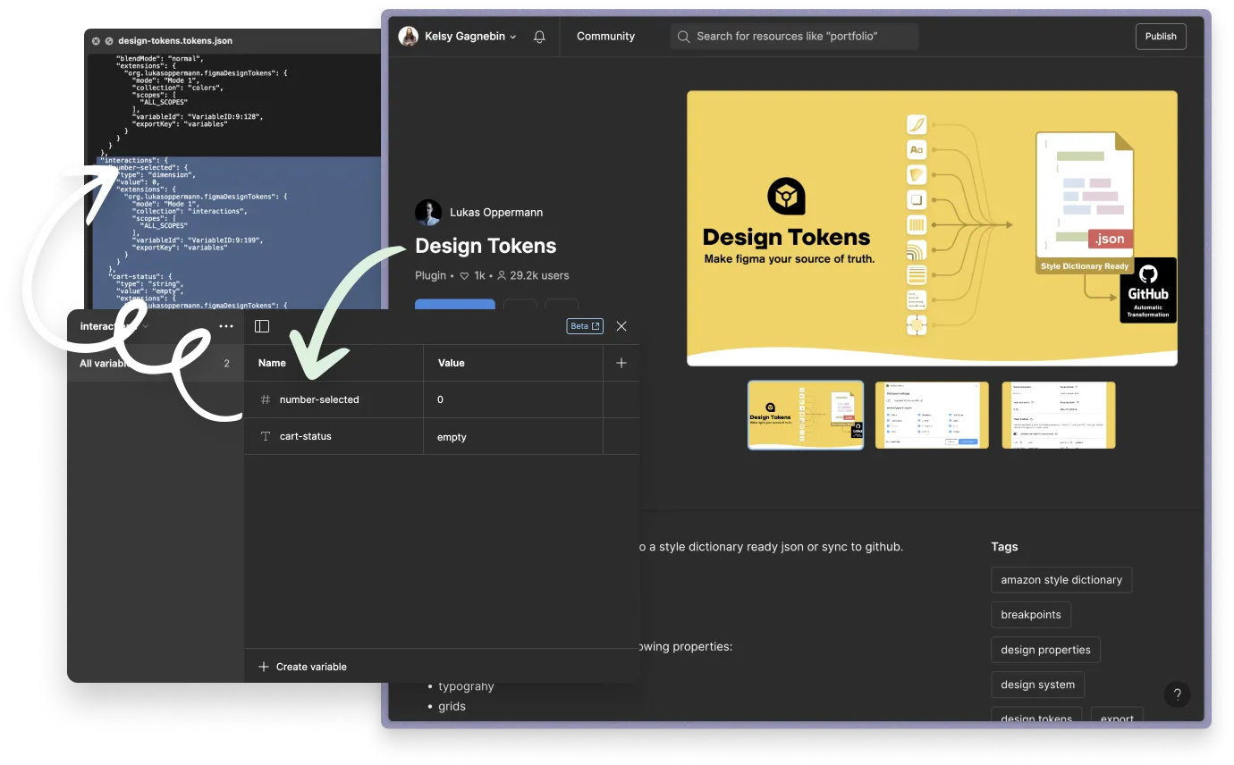 Flow diagram detailing the user interface design process from initial sketches to final detailed pages of a property details web application.
